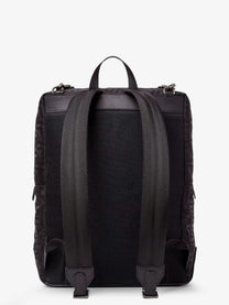 Fendi Men's Padded FF Nylon Fendi Lui Backpack Black