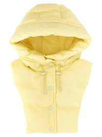 Yves Salomon Army Padded Hood Yellow