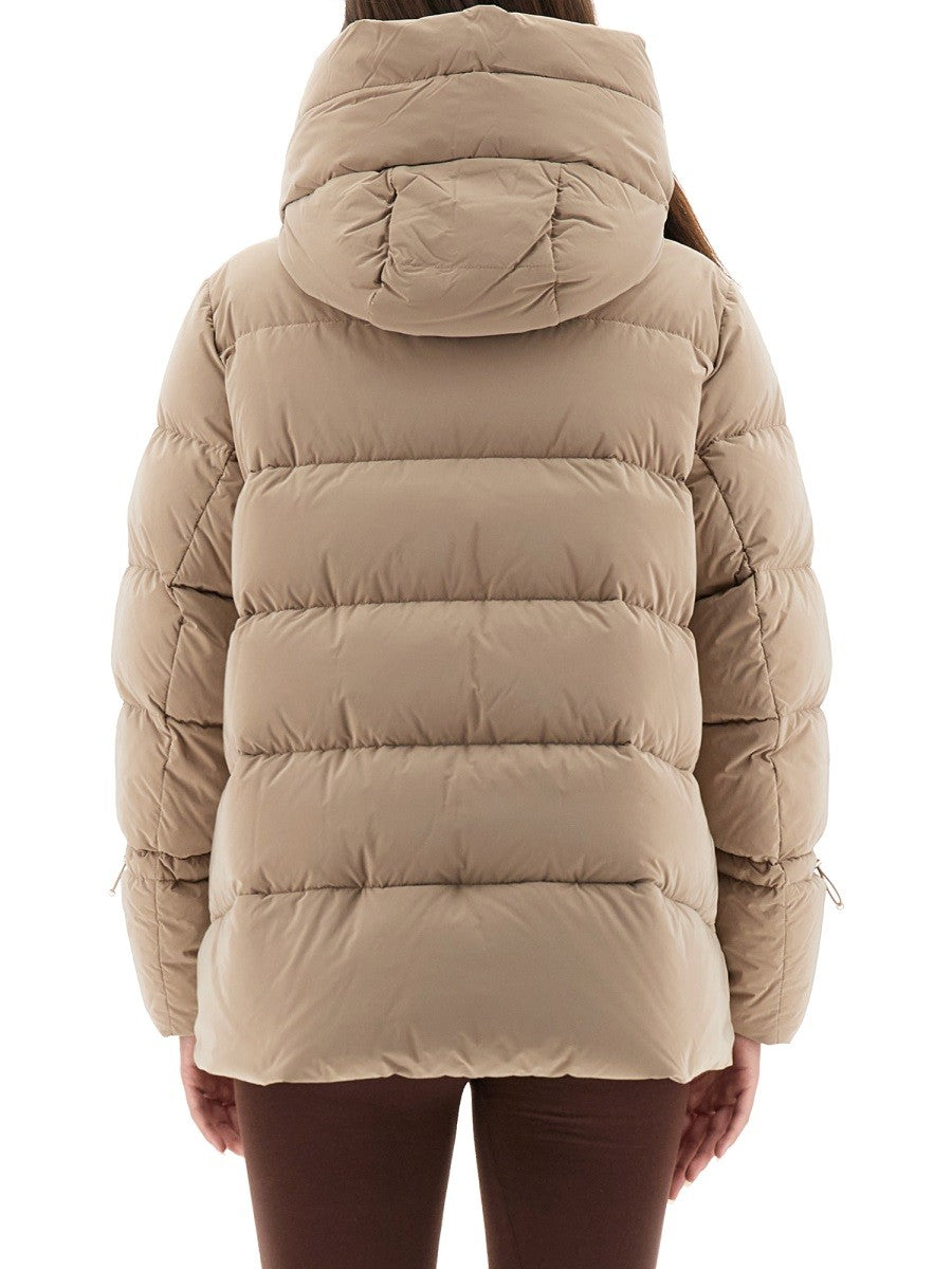 Moorer Women's Padded Jacket Gadia Beige Moorer