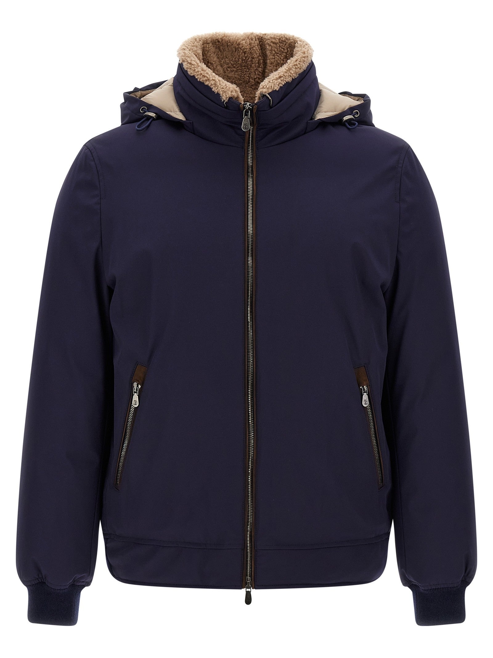Brunello Cucinelli Padded Jacket Blue