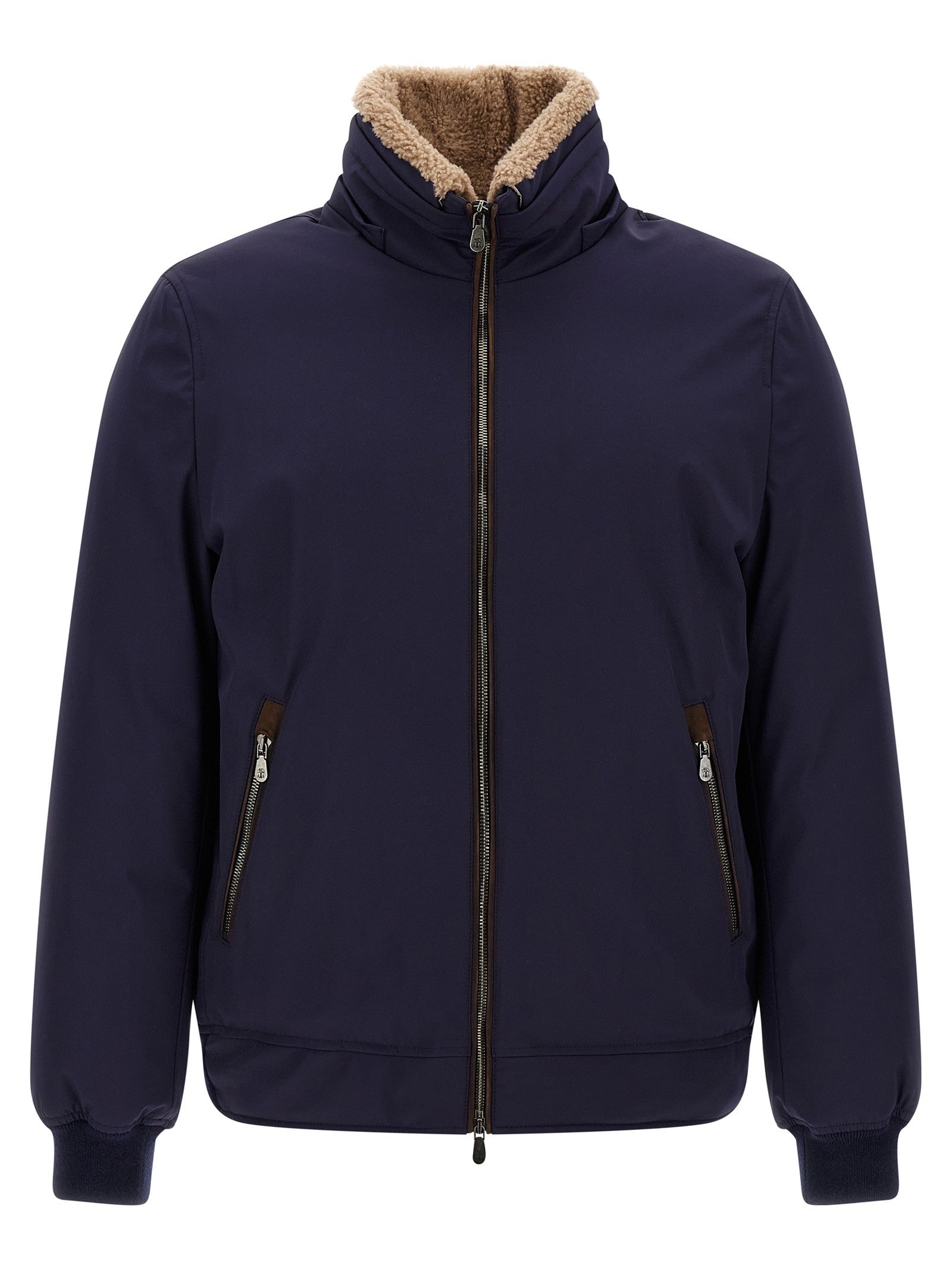 Brunello Cucinelli Padded Jacket Blue