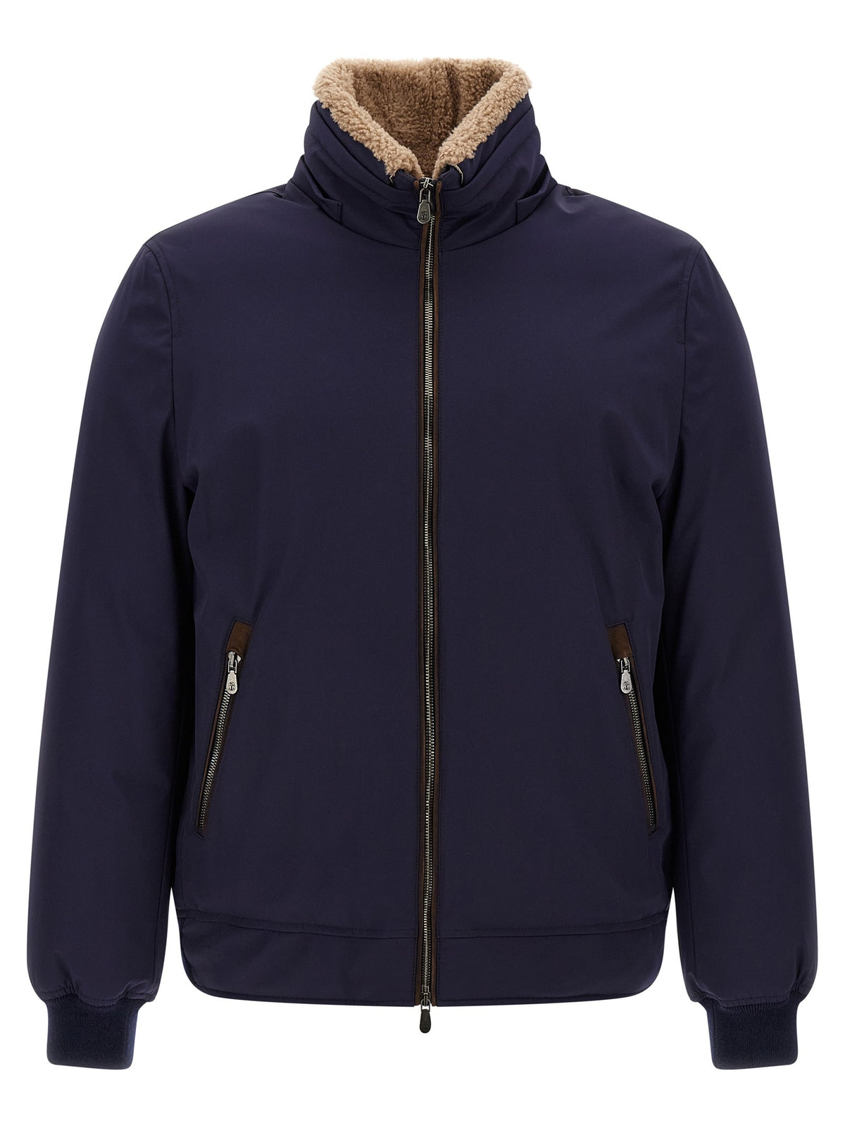 Brunello Cucinelli Padded Jacket Blue, view 2