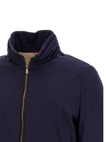 Brunello Cucinelli Padded Jacket Blue