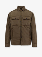 Dsquared2 Men's Padded Nylon Shirt Jacket Green
