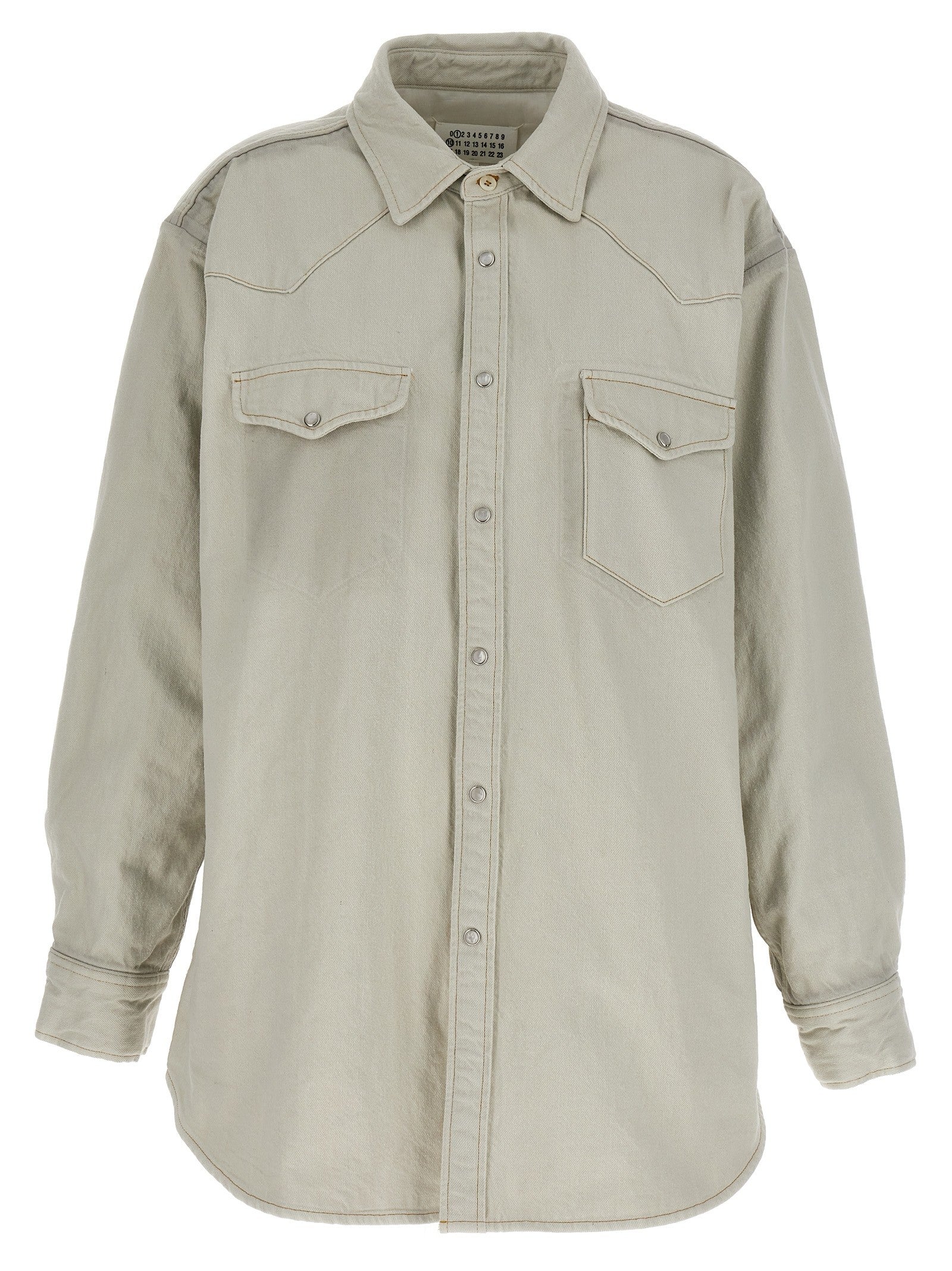 Maison Margiela Padded Overshirt White