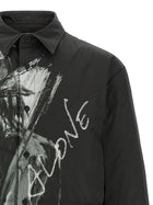 YOHJI YAMAMOTO Padded Overshirt Black, view 3