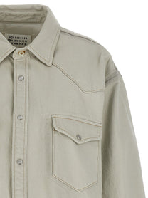 Maison Margiela Padded Overshirt White