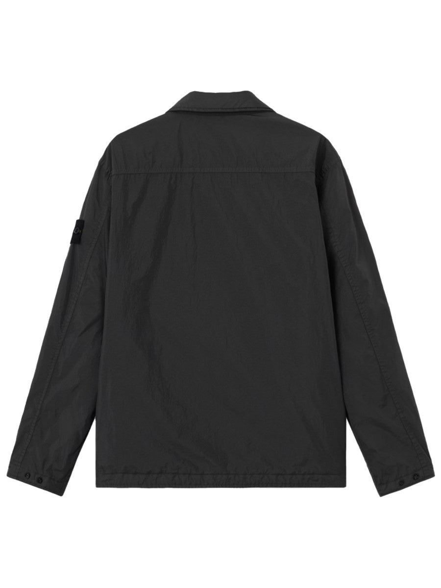 Stone Island Men's Padded Overshirt Black