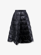 Moncler Women's Padded Recycled Nylon Skirt Black, view 2