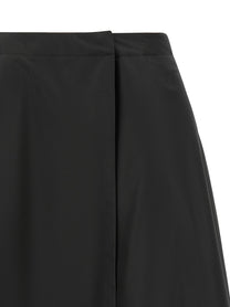 Moncler Padded Taffeta Skirt Black