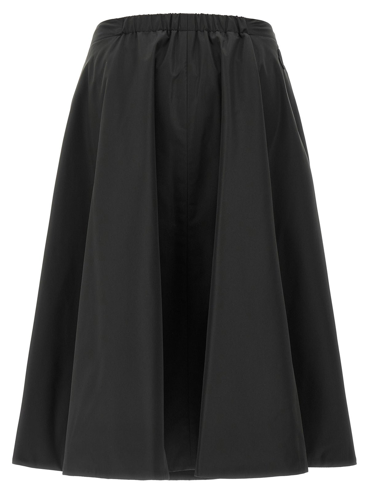 Moncler Padded Taffeta Skirt Black