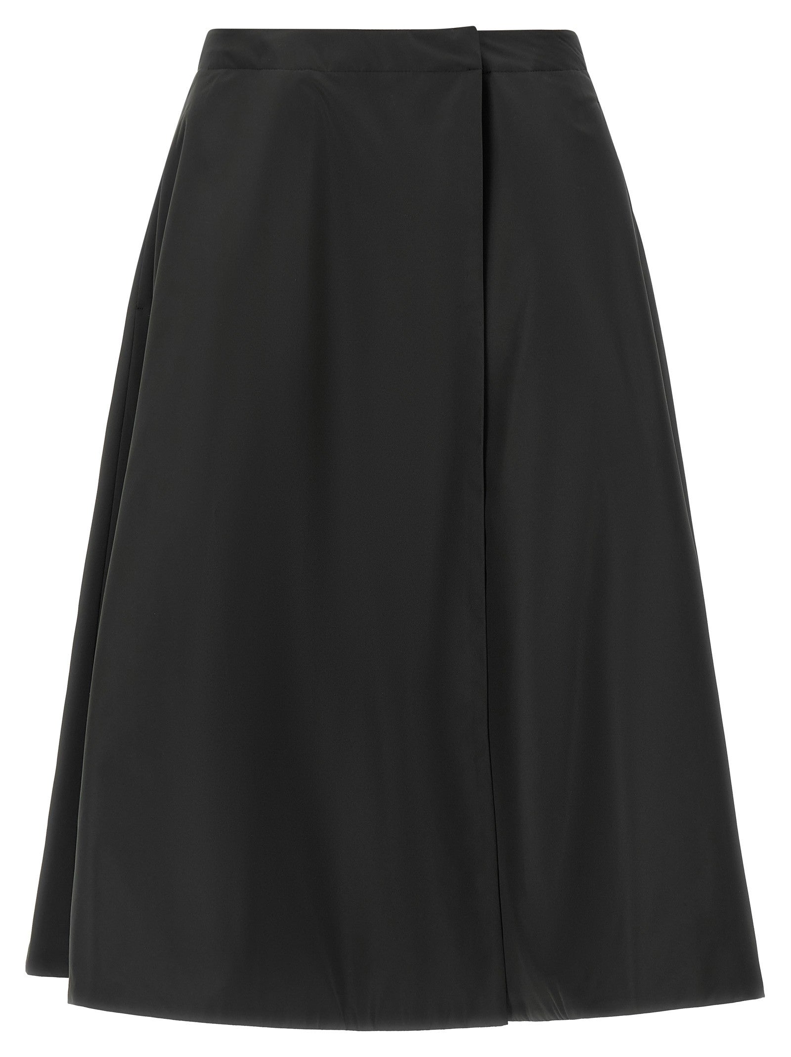 Moncler Padded Taffeta Skirt Black