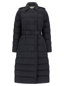 Burberry Padded Trench Coat Black