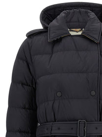 Burberry Padded Trench Coat Black
