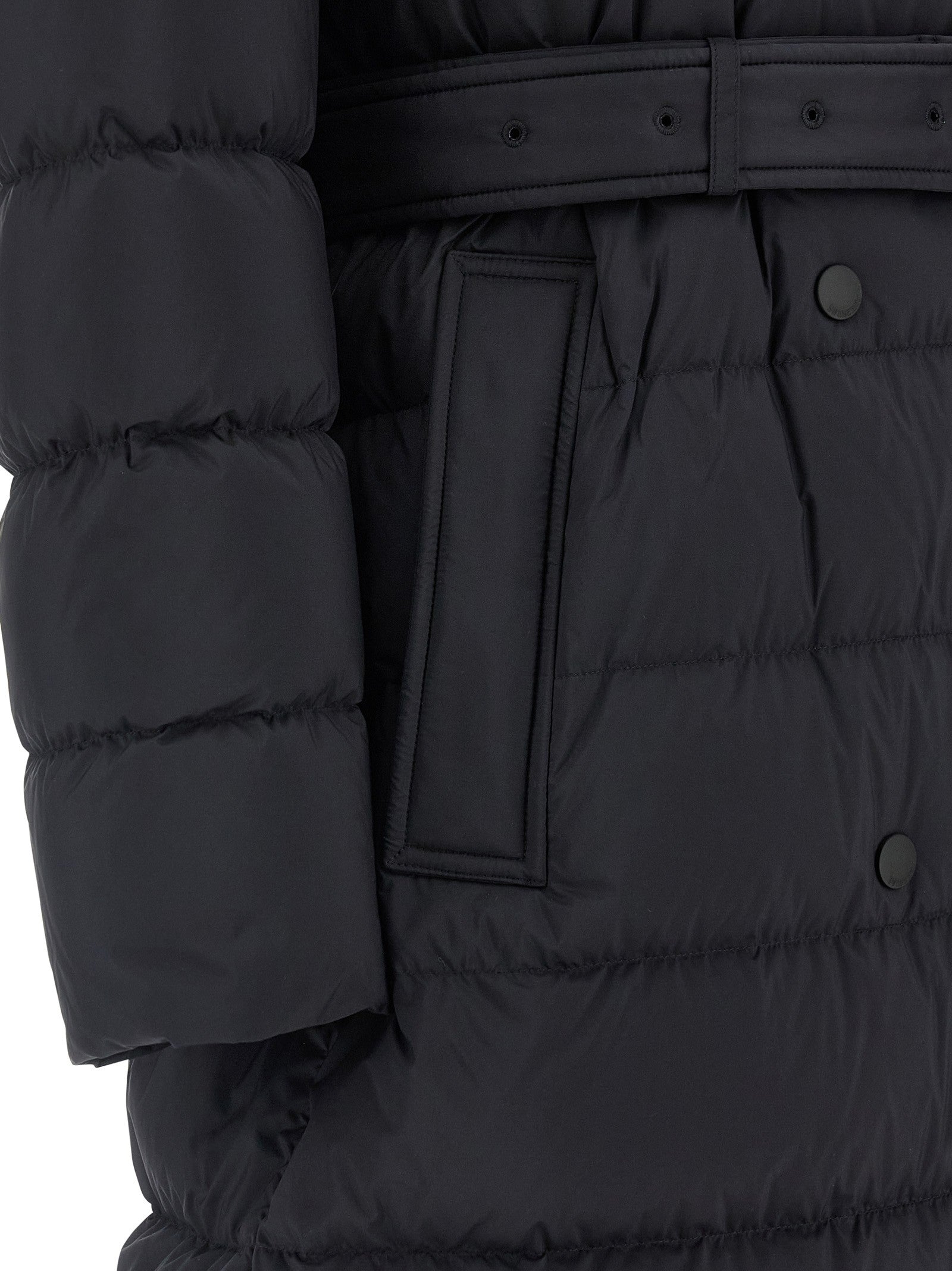 Burberry Padded Trench Coat Black