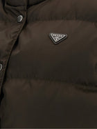 PRADA Padded Vest Brown, view 4