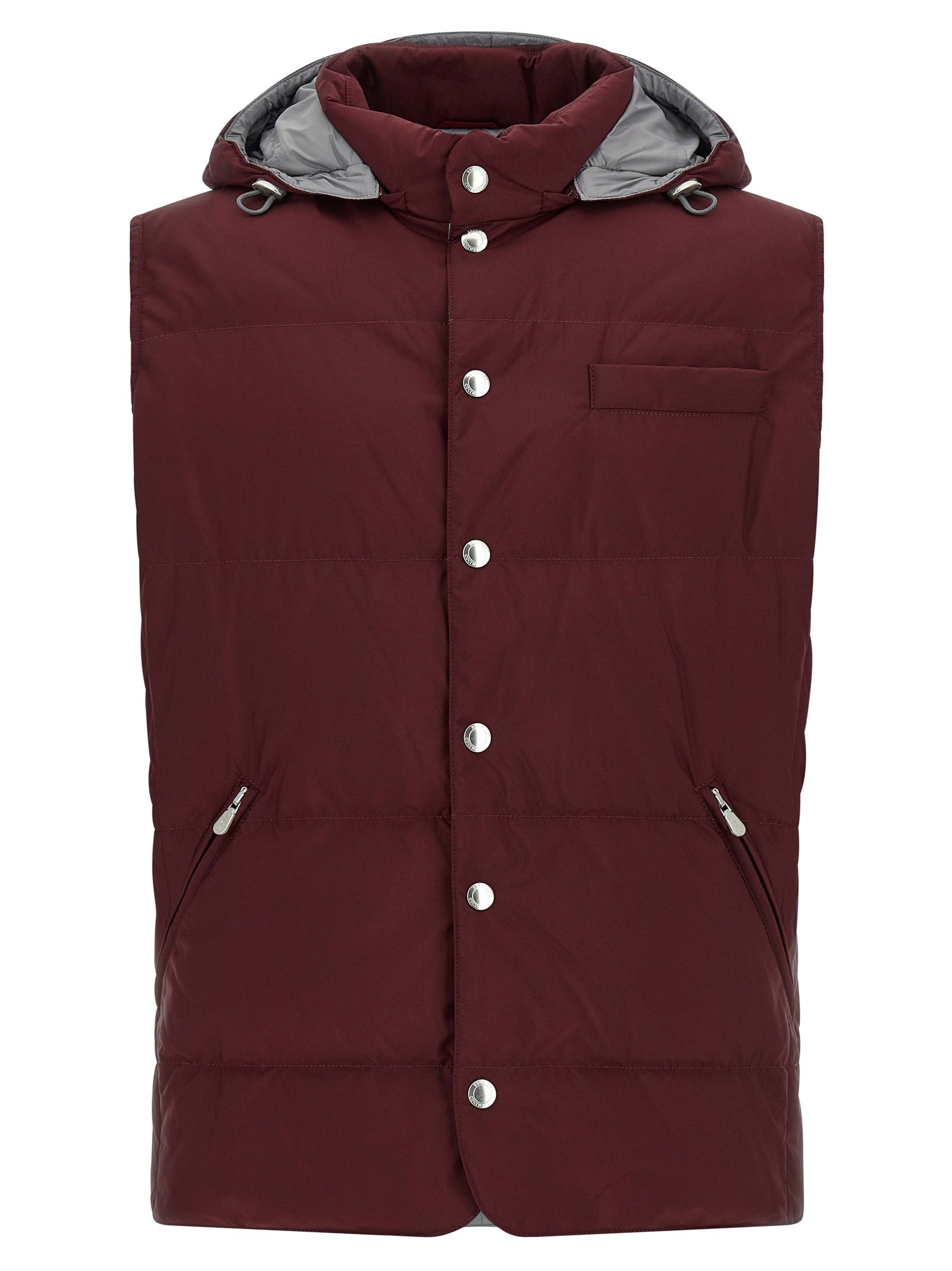 Brunello Cucinelli Padded Vest Red