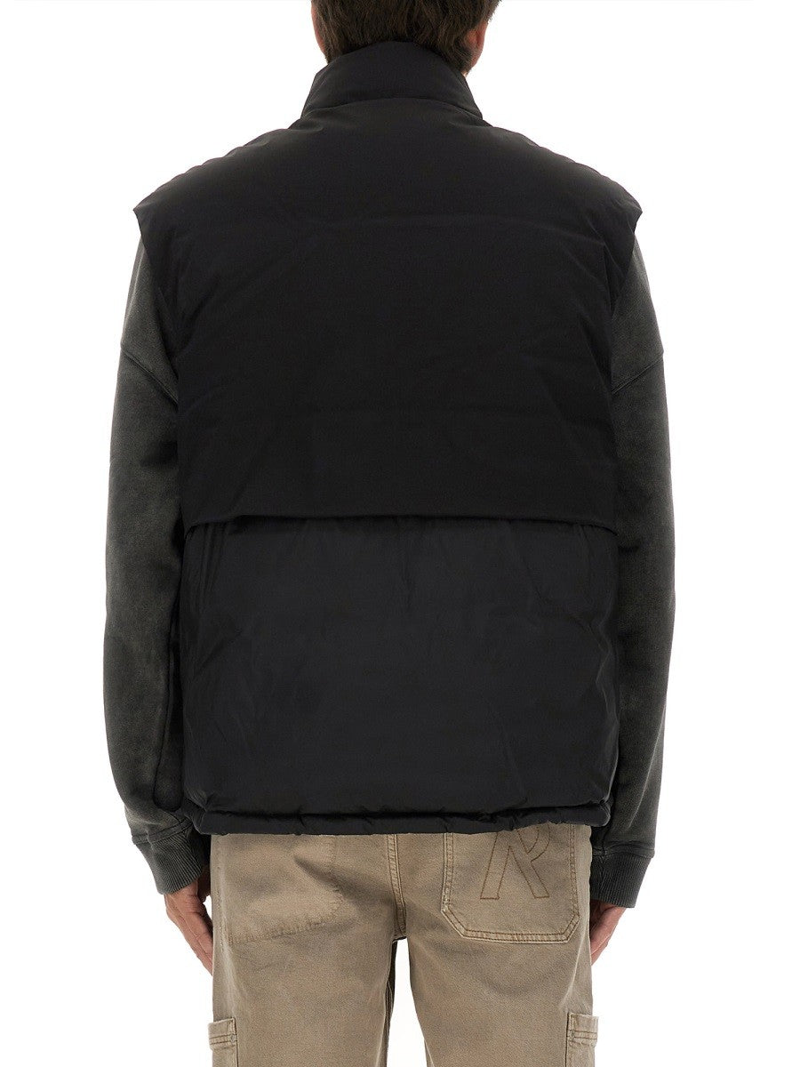 Represent Men's Padded Vest Black Represent