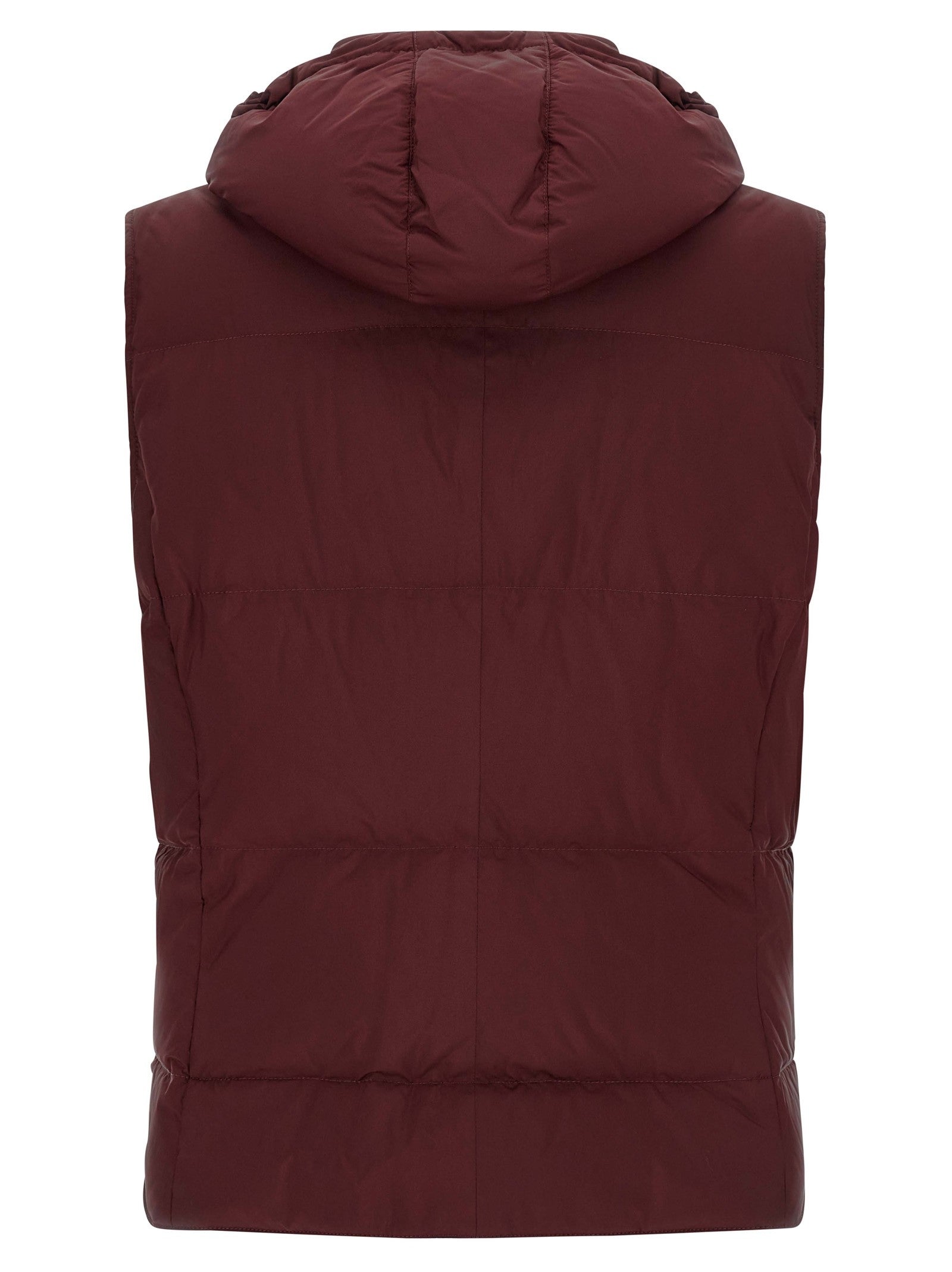 Brunello Cucinelli Padded Vest Red