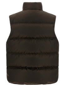 PRADA Padded Vest Brown