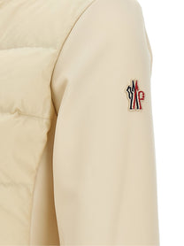 Moncler Grenoble Padded Zip up Cardigan White, view 5