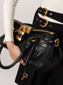 Chloé Women's Paddington Leather Handbag Black