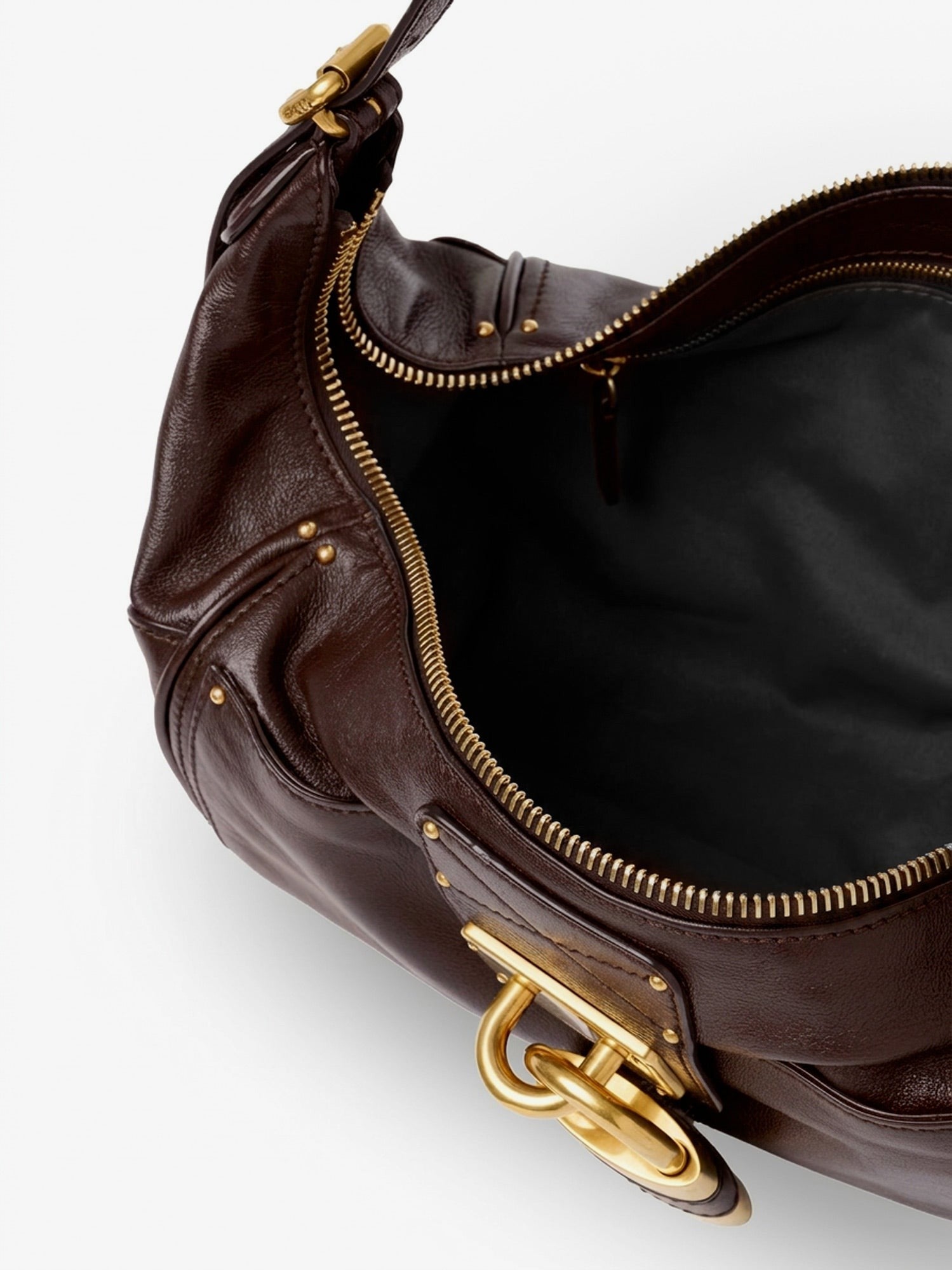 Chloé Women's Paddington Leather Shoulder Bag Brown