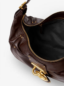 Chloé Women's Paddington Leather Shoulder Bag Brown