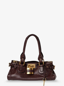 Chloé Women's Paddington Leather Shoulder Bag Brown
