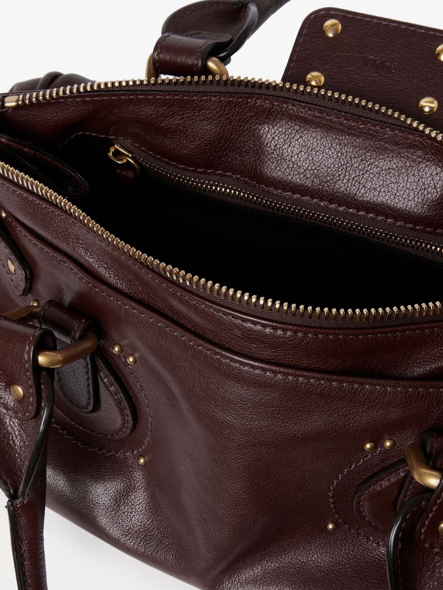 Chloé Women's Paddington Leather Shoulder Bag Brown