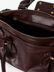 Chloé Women's Paddington Leather Shoulder Bag Brown