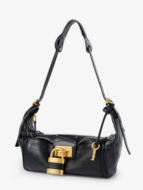 Chloé Women's Paddington Leather Shoulder Bag Black