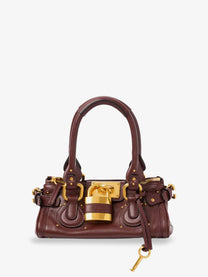 Chloé Women's Paddington Leather Shoulder Bag Brown