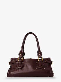 Chloé Women's Paddington Leather Shoulder Bag Brown
