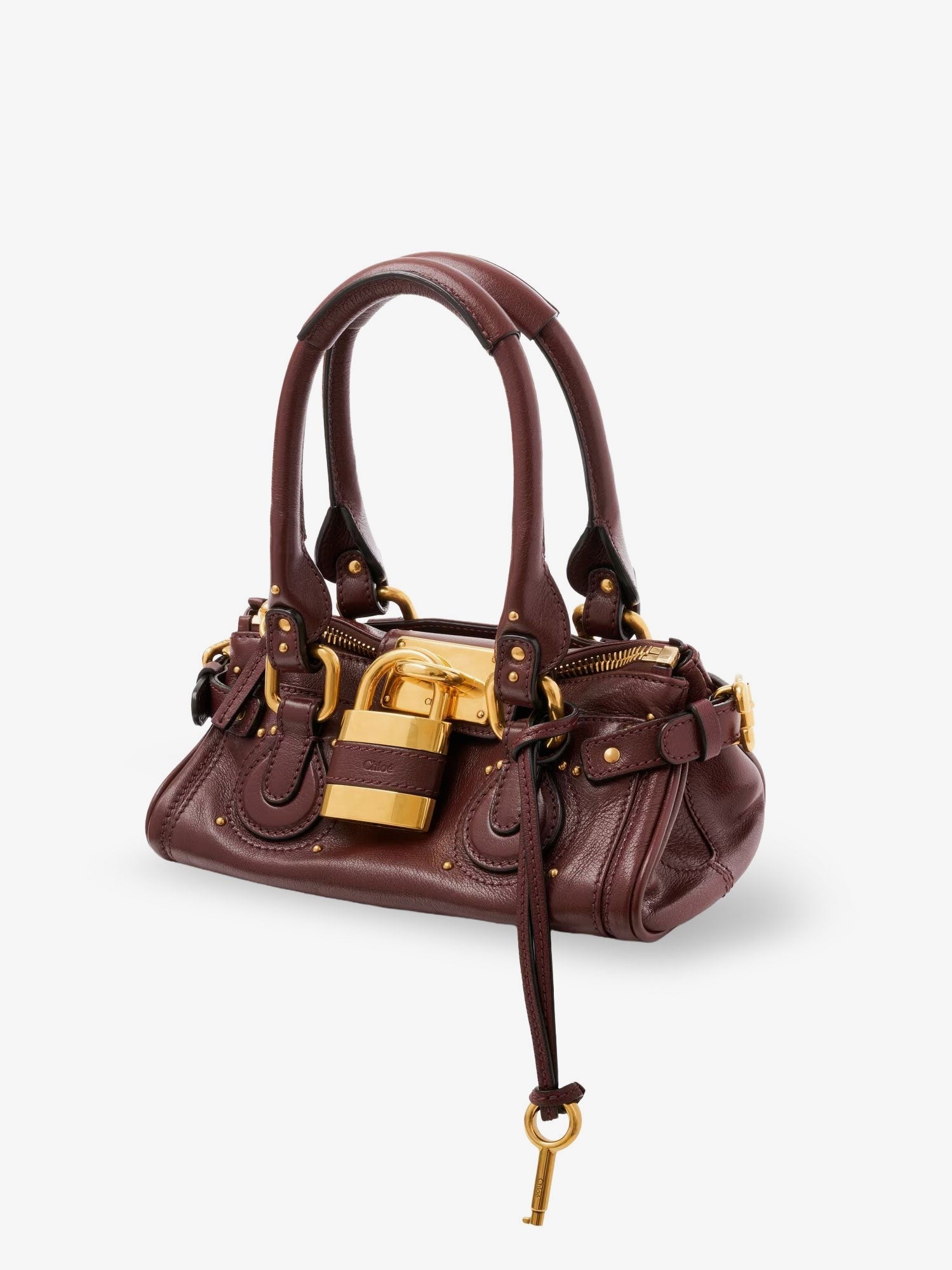 Chloé Women's Paddington Leather Shoulder Bag Brown