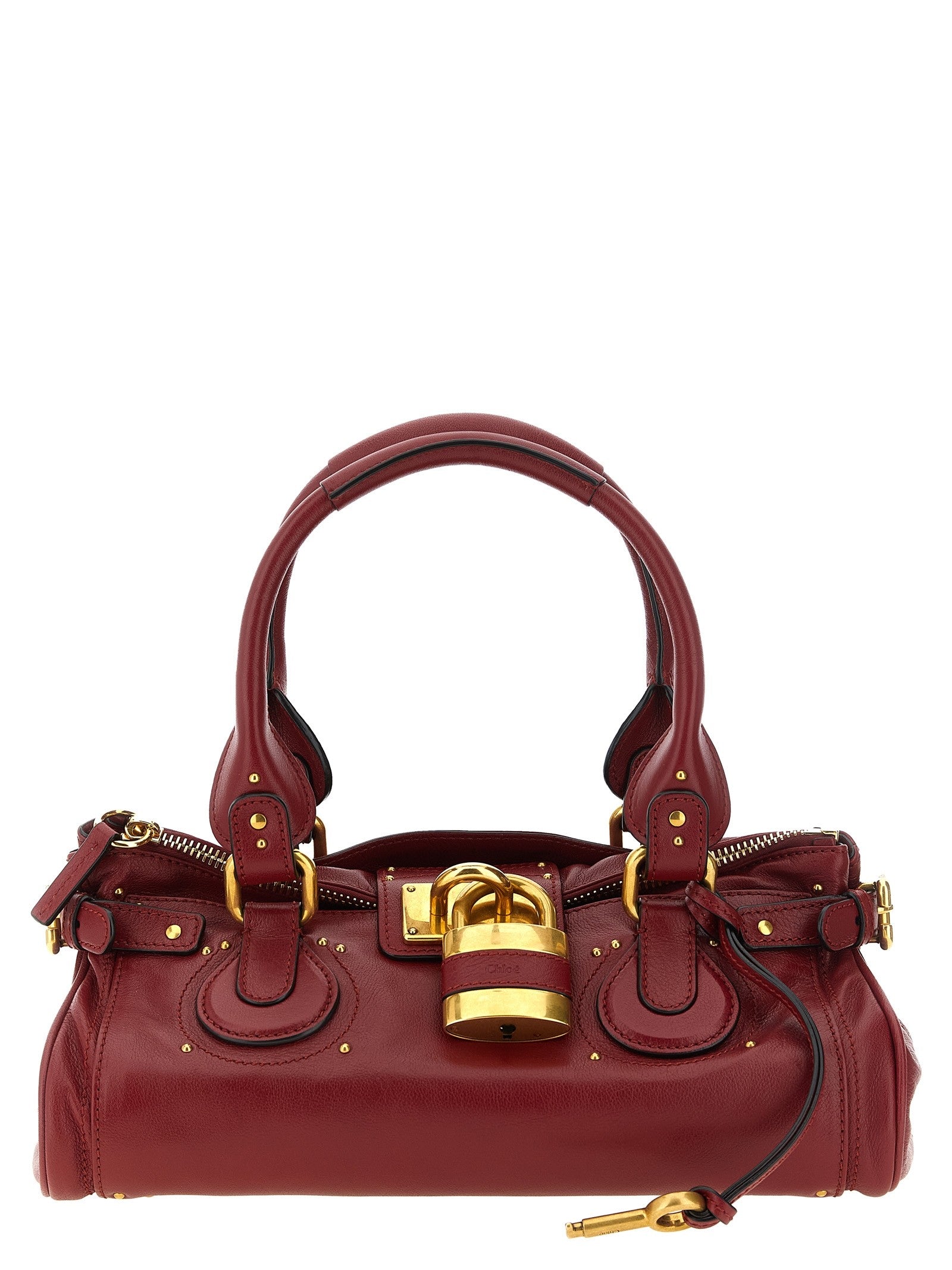 Chloé Paddington Shoulder Bag Red