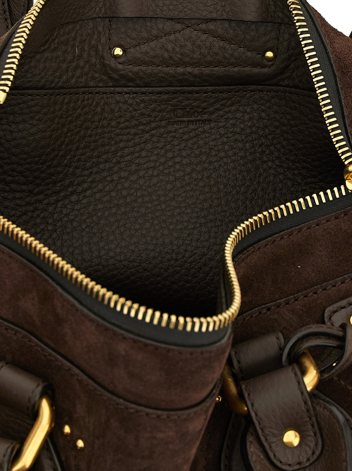 Chloé Paddington Shoulder Bag Brown, view 4