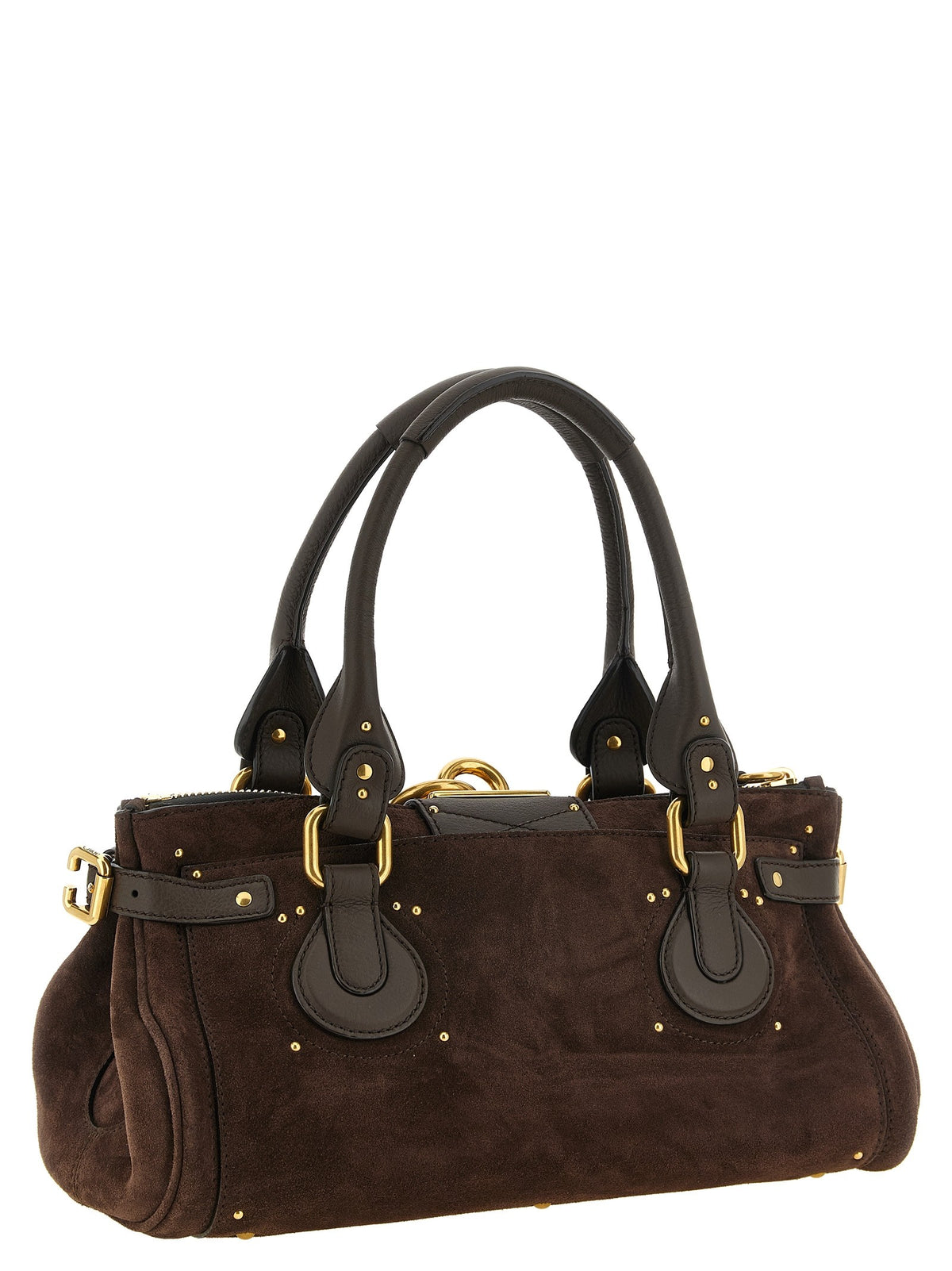 Chloé Paddington Shoulder Bag Brown, view 2
