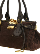 Chloé Paddington Shoulder Bag Brown, view 3
