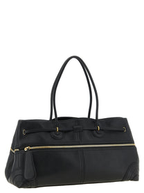 Chloé Paddington Sling Large East West Shoulder Bag Black, view 2