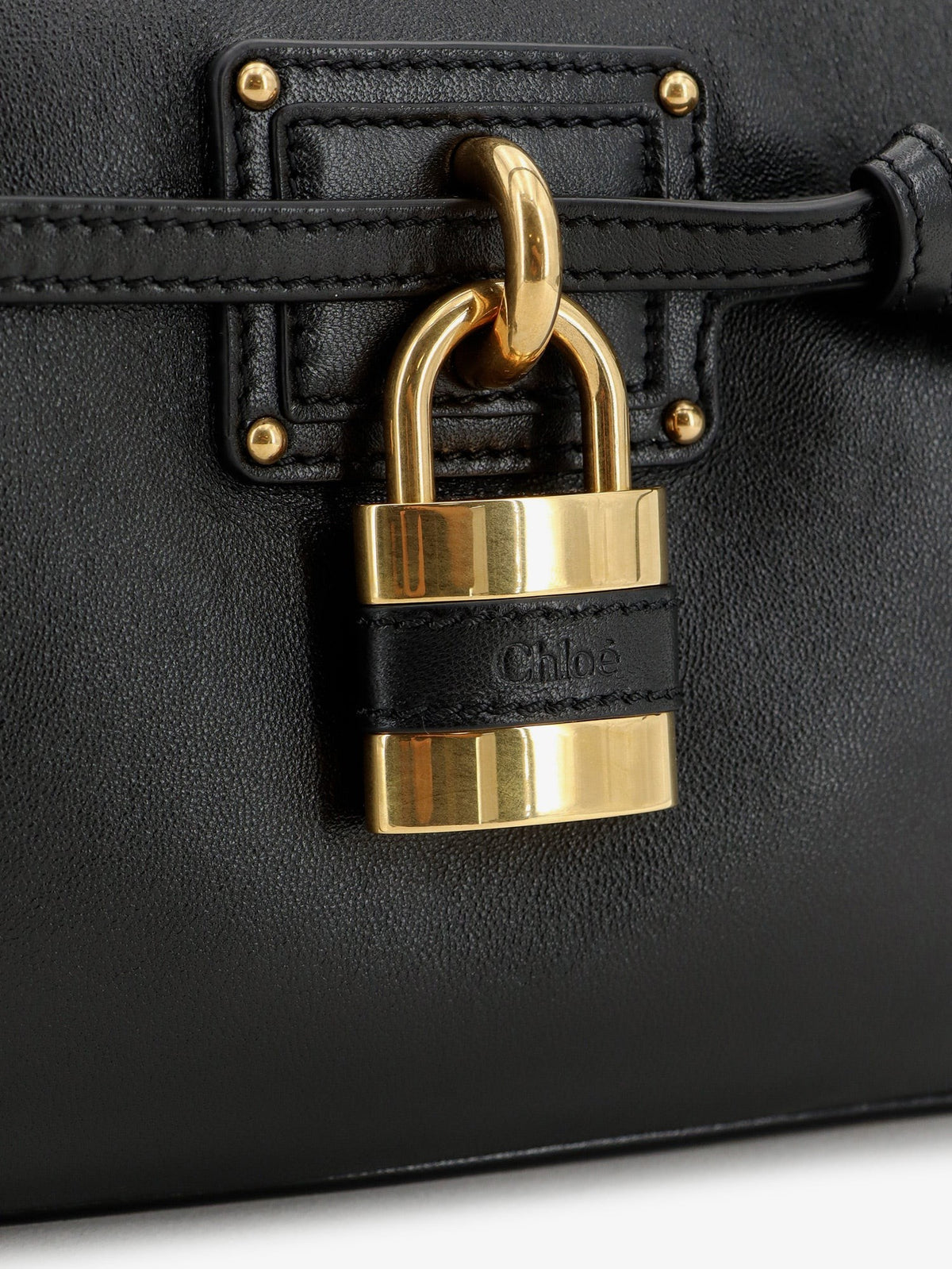 Chloé Women's Paddington Sling Leather Shoulder Bag Black