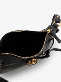 Chloé Women's Paddington Sling Leather Shoulder Bag Black