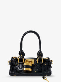 Chloé Women's Paddington Small Leather Handbag Black