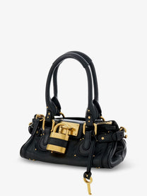 Chloé Women's Paddington Small Leather Handbag Black