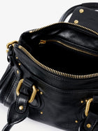 Chloé Women's Paddington Small Leather Handbag Black, view 4