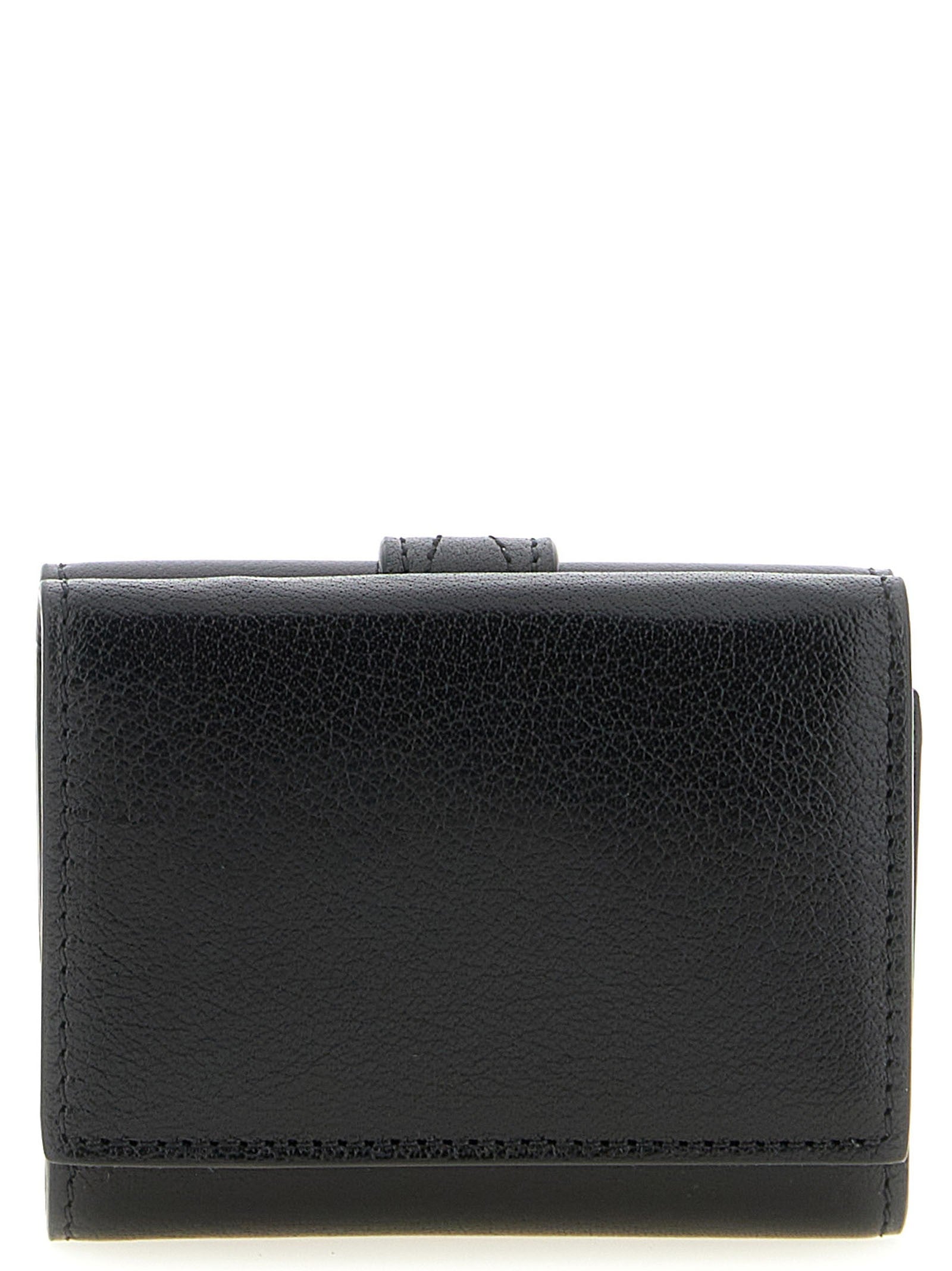 Chloé Paddington Trifold Mini Wallet Black