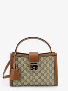 Gucci Women's Padlock Handbag Brown