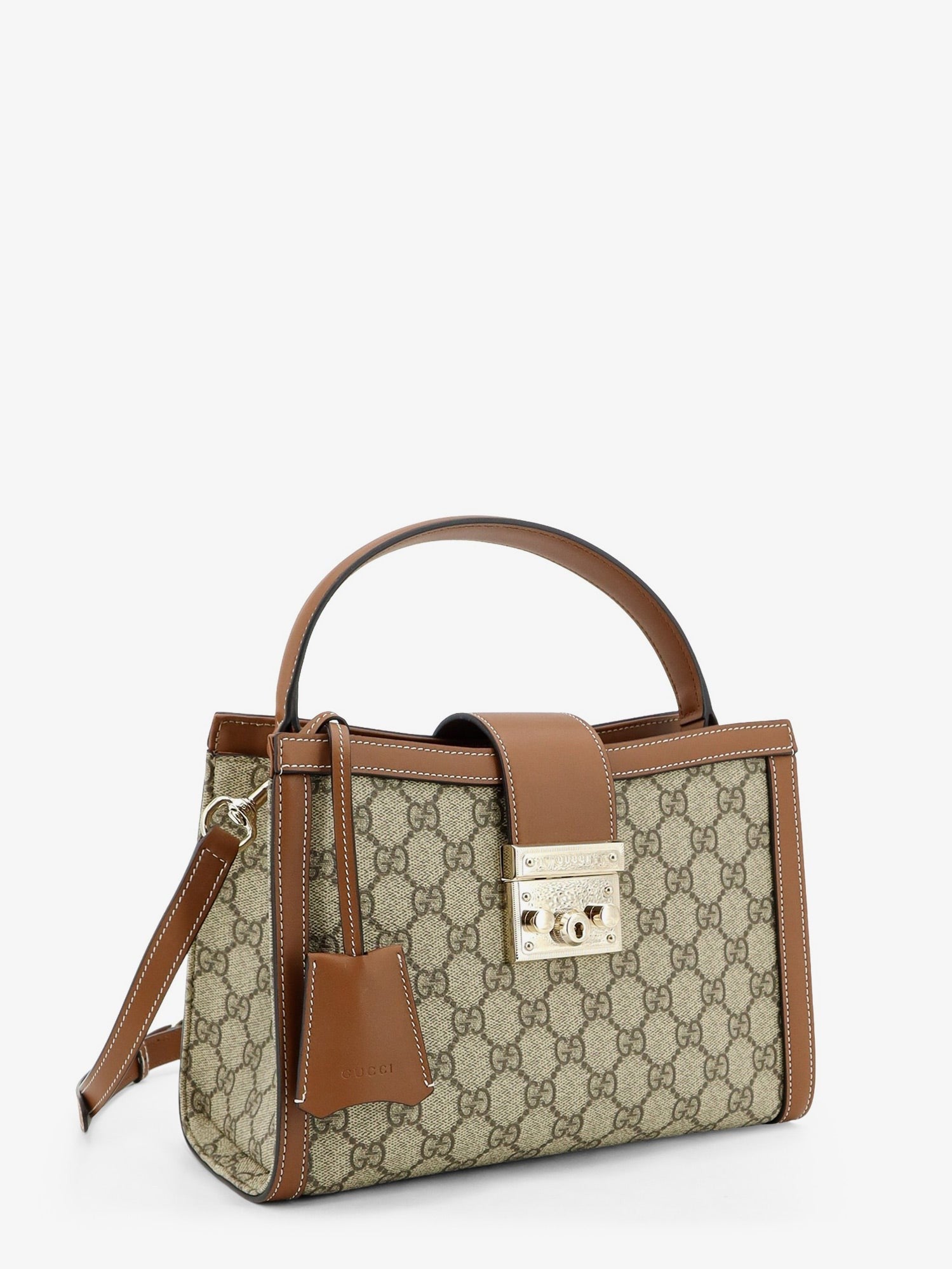 Gucci Women's Padlock Handbag Brown