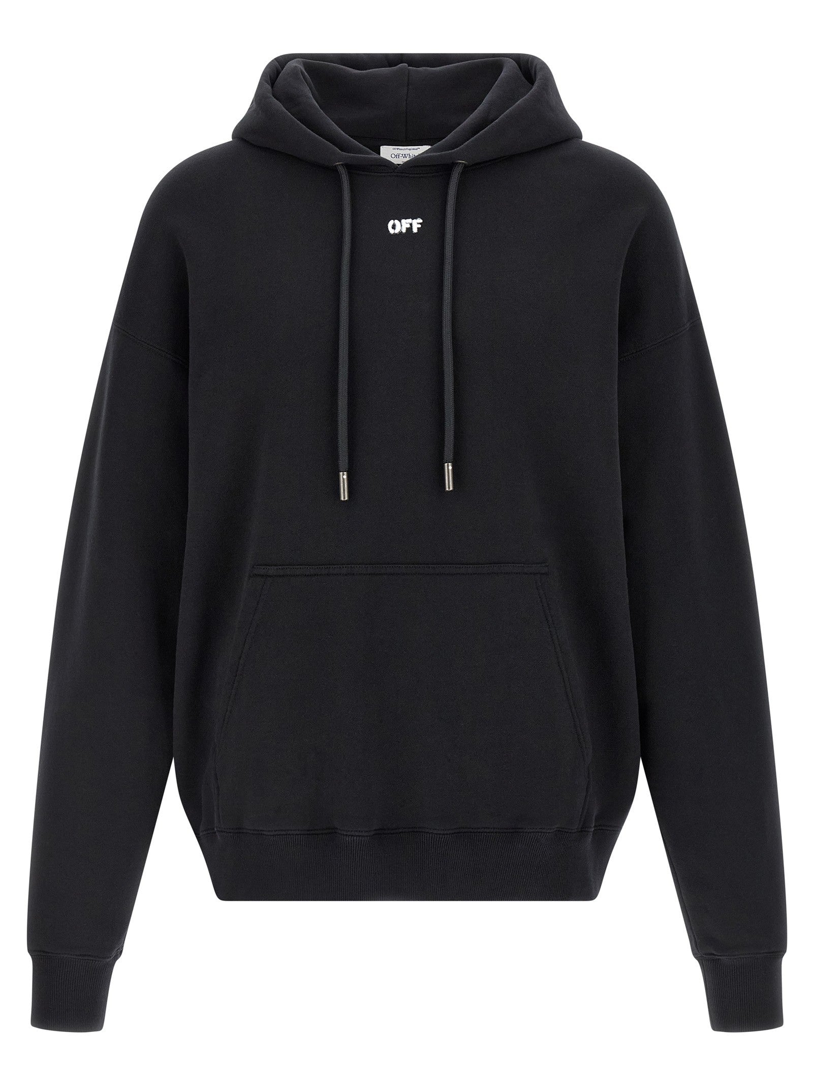 Off-White Paint Arrow Skate Hoodie Black
