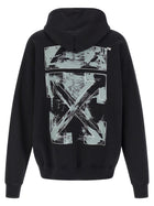 Off-White Paint Arrow Skate Hoodie Black, view 2